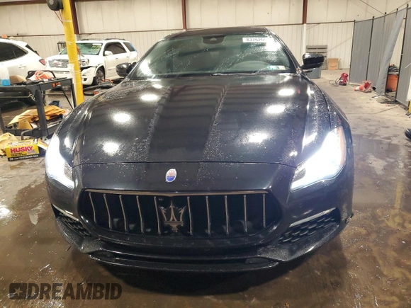 2017 Maserati Quattroporte z VIN ZAM56RRL4H1217395, wystawiony jako Copart lot #83762004 z przebiegiem 41 409 mil mil oraz Szkoda całkowita • Salvage title. Historia ofert i sprzedaży dostępna na DreamBid. Obrazek 5.