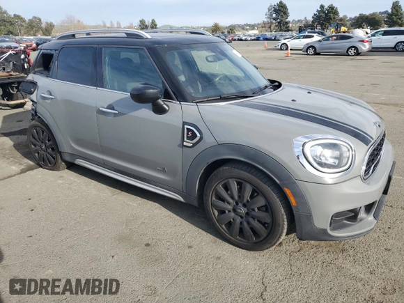 2020 MINI Countryman Cooper S with VIN WMZYX1C01L3L92456, listed as a Copart auction lot 48169145 with 43,433 mi miles and Salvage title. Bid and sale history available at DreamBid. Image 4.