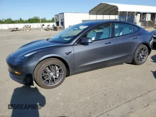 2023 Tesla Model 3 with VIN 5YJ3E1EA1PF638310, listed as a Copart auction lot 53751405 with 38,389 mi miles and Salvage Title. Bid and sale history available at carsss.com. Image 1.