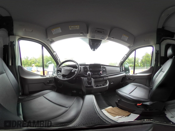 2022 Ford Transit Cargo with VIN 1FTBR1C85NKA74578, listed as a IAAI auction lot 42316744 with 63,376 mi miles and . Bid and sale history available at DreamBid. Image 19.