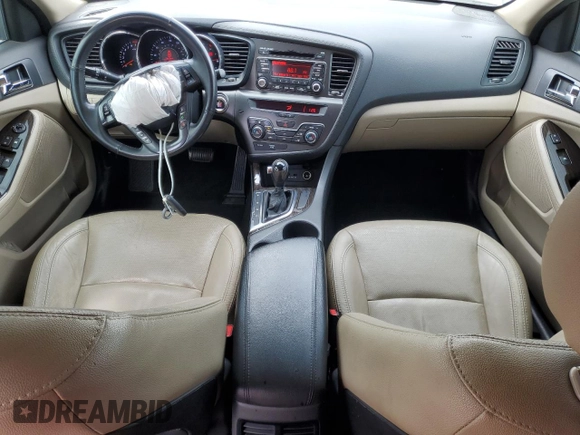 2013 Kia Optima EX with VIN 5XXGN4A72DG194005, listed as a Copart auction lot 50918085 with 80,615 mi miles and Salvage Title. Bid and sale history available at carsss.com. Image 8.