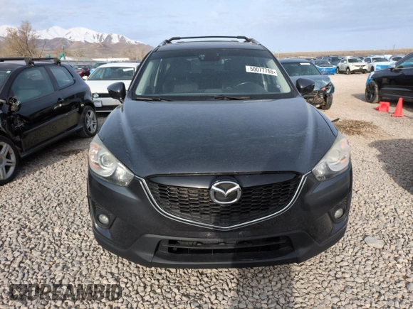 2015 Mazda CX-5 Grand Touring with VIN JM3KE4DY3F0495411, listed as a Copart auction lot 50077765 with 136,191 mi miles and Salvage Title. Bid and sale history available at DreamBid. Image 5.