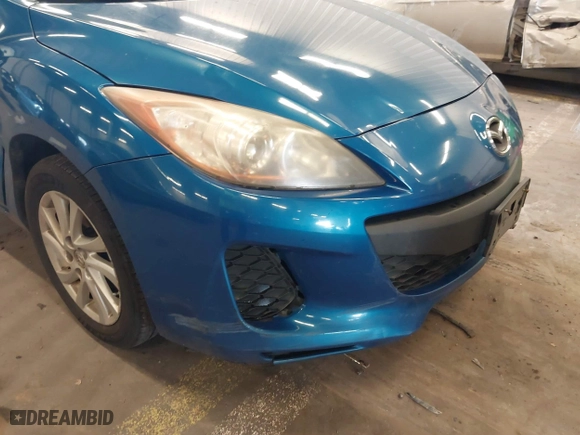2012 Mazda Mazda3 i Touring with VIN JM1BL1L83C1587400, listed as a IAAI auction lot 41616191 with 138,815 mi miles. Bid and sale history available at carsss.com. Image 12.