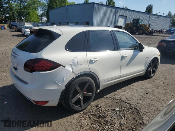 2012 Porsche Cayenne S Hybrid with VIN WP1AE2A25CLA90443, listed as a Copart auction lot 60108595 with 141,595 mi miles and Clean title. Bid and sale history available at DreamBid. Image 3.