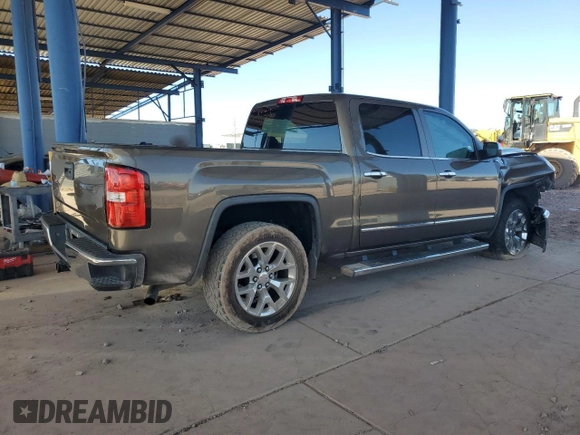 2015 GMC Sierra 1500 SLT with VIN 3GTU2VEJ8FG470016, listed as a Copart auction lot 81101074 with 97,524 mi miles and Salvage Title. Bid and sale history available at DreamBid. Image 3.
