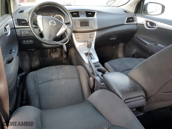 2014 Nissan Sentra SV with VIN 3N1AB7AP1EY255582, listed as a Copart auction lot 50347945 with 66,620 mi miles and Salvage Title. Bid and sale history available at carsss.com. Image 8.