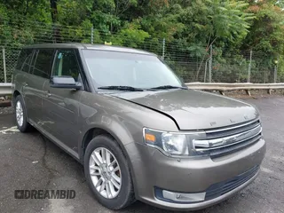 2014 Ford Flex SEL z VIN 2FMGK5C88EBD10549, wystawiony jako IAAI lot #42349426 z przebiegiem 123 903 mil mil oraz . Historia ofert i sprzedaży dostępna na DreamBid. Obrazek 1.