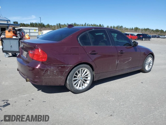 2010 BMW 3 Series 335i xDrive with VIN WBAPL3C50AA407839, listed as a Copart auction lot 52859285 with 121,486 mi miles and Salvage title. Bid and sale history available at DreamBid. Image 3.