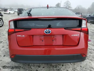2021 Toyota Prius L Eco with VIN JTDKAMFU2M3147948, listed as a Copart auction lot 85476254 with 89,629 mi miles and Salvage Title. Bid and sale history available at carsss.com. Image 6.