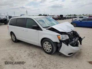 2018 Dodge Grand Caravan SE Plus with VIN 2C4RDGBG4JR159898, listed as a Copart auction lot 53253285 with 89,001 mi miles and Salvage Title. Bid and sale history available at DreamBid. Image 4.