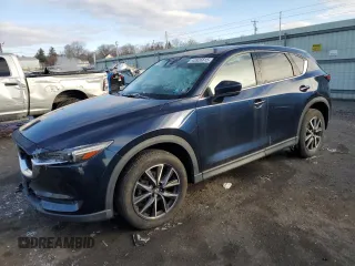 2017 Mazda CX-5 Grand Touring with VIN JM3KFBDL3H0126136, listed as a Copart auction lot 43926615 with 61,975 mi miles and Salvage Title. Bid and sale history available at carsss.com. Image 1.