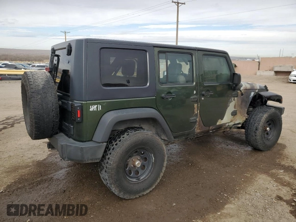 2007 Jeep Wrangler Unlimited X z VIN 1J4GA39197L181305, wystawiony jako Copart lot #45928555 z przebiegiem Nie podano mil oraz Szkoda całkowita • Salvage title. Historia ofert i sprzedaży dostępna na DreamBid. Obrazek 3.