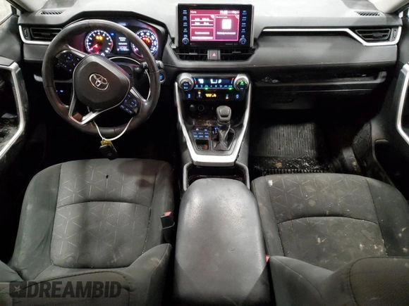 2020 Toyota RAV4 XLE with VIN 2T3P1RFV3LC131752, listed as a Copart auction lot 47188525 with 166,586 mi miles and Salvage Title. Bid and sale history available at DreamBid. Image 8.