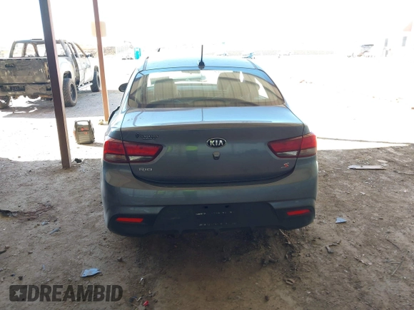 2020 Kia Rio LX with VIN 3KPA24AD7LE346730, listed as a IAAI auction lot 41854329 with 35,649 mi miles. Bid and sale history available at carsss.com. Image 16.