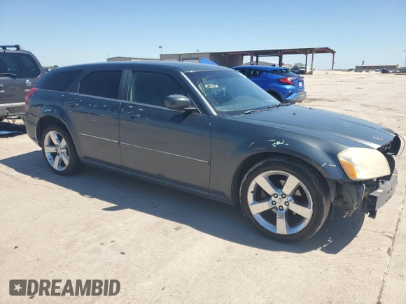 2007 Dodge Magnum with VIN 2D4FV47V67H845030, listed as a Copart auction lot 53622655 with Not Provided miles and Salvage Title. Bid and sale history available at carsss.com. Image 4.
