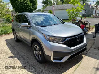2017 Honda CR-V EX with VIN 2HKRW2H56HH604121, listed as a Copart auction lot 55801885 with 151,812 mi miles and Clean Title. Bid and sale history available at carsss.com. Image 1.
