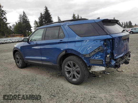 2022 Ford Explorer XLT с VIN 1FMSK8DH4NGC07759, выставлен на аукционе Copart как лот 56911615 с пробегом 33 369 миль миль и Списание • Salvage title. История ставок и продаж доступна на DreamBid. Изображение 2.