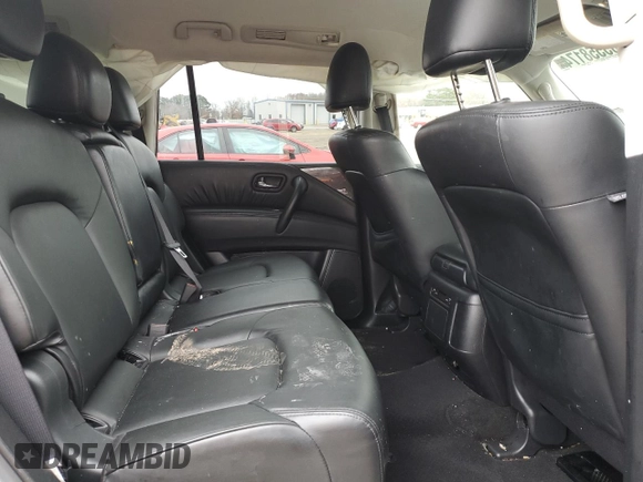 2021 Nissan Armada SV with VIN JN8AY2AC3M9146125, listed as a Copart auction lot 85558174 with 102,989 mi miles and Salvage Title. Bid and sale history available at carsss.com. Image 11.