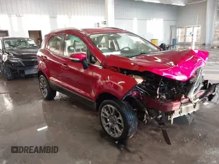 2019 Ford EcoSport Titanium with VIN MAJ6S3KL0KC310265, listed as a IAAI auction lot 41390172 with 93,731 mi miles and . Bid and sale history available at DreamBid. Image 1.