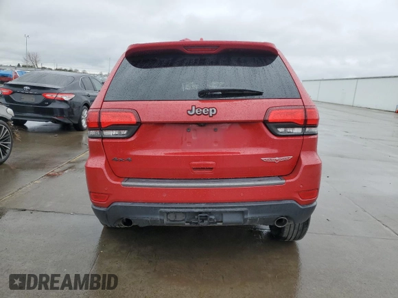 2020 Jeep Grand Cherokee Trailhawk with VIN 1C4RJFLG0LC116964, listed as a Copart auction lot 46117625 with 125,796 mi miles and Salvage title. Bid and sale history available at DreamBid. Image 6.