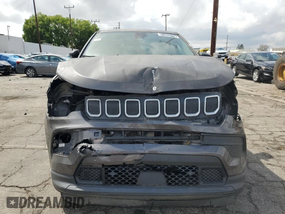 2022 Jeep Compass Sport с VIN 3C4NJDAB9NT144165, выставлен на аукционе Copart как лот 51423775 с пробегом 18 482 миль миль и Чистый • Clean title. История ставок и продаж доступна на DreamBid. Изображение 5.