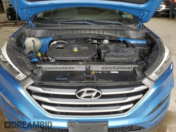 2018 Hyundai Tucson SEL with VIN KM8J3CA45JU704523, listed as a Copart auction lot 61654034 with 87,607 mi miles and Salvage Title. Bid and sale history available at carsss.com. Image 11.