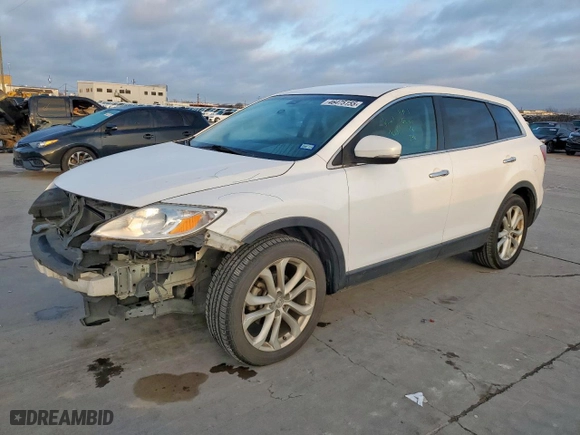 2012 Mazda CX-9 Grand Touring with VIN JM3TB2DA0C0346096, listed as a Copart auction lot 46475155 with 155,253 mi miles and Salvage Title. Bid and sale history available at carsss.com. Image 1.