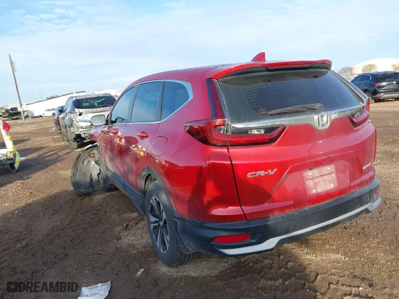 2021 Honda CR-V Special Edition with VIN 7FARW1H78ME016696, listed as a IAAI auction lot 41339322 with 33,348 mi miles. Bid and sale history available at carsss.com. Image 3.
