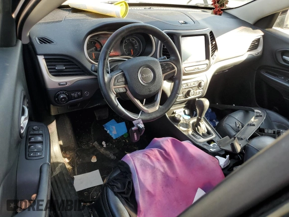 2016 Jeep Cherokee Limited with VIN 1C4PJMDS9GW267787, listed as a Copart auction lot 49398105 with 190,936 mi miles and Salvage Title. Bid and sale history available at DreamBid. Image 8.