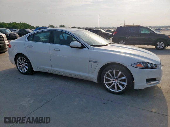 2015 Jaguar XF T Premium with VIN SAJWA0FS2FPU88689, listed as a Copart auction lot 57230325 with Not Provided miles and Clean Title. Bid and sale history available at DreamBid. Image 4.