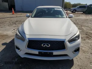 2018 Infiniti Q50 3.0t LUXE with VIN JN1EV7AR1JM437807, listed as a Copart auction lot 52291915 with 69,280 mi miles and Salvage Title. Bid and sale history available at carsss.com. Image 5.