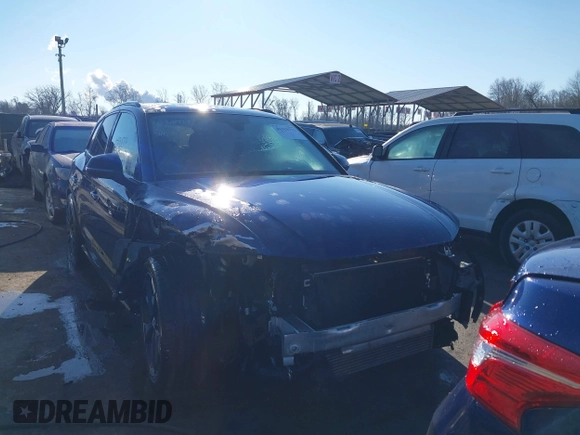 2020 Audi SQ5 Premium Plus with VIN WA1B4AFY6L2016349, listed as a IAAI auction lot 41318772 with 42,124 mi miles and . Bid and sale history available at DreamBid. Image 13.