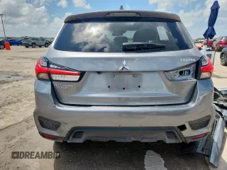 2021 Mitsubishi Outlander ES with VIN JA4APUAUXMU035131, listed as a Copart auction lot 64799845 with Not provided miles and Clean title. Bid and sale history available at DreamBid. Image 6.