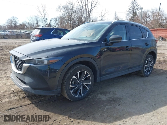 2023 Mazda CX-5 S Premium with VIN JM3KFBDM7P0201038, listed as a IAAI auction lot 41772989 with 26,227 mi miles and . Bid and sale history available at DreamBid. Image 18.