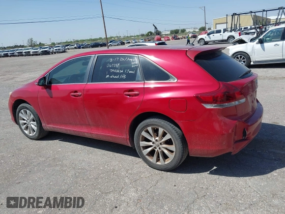 2013 Toyota Venza LE with VIN 4T3ZA3BB4DU067237, listed as a IAAI auction lot 41830780 with Not Provided miles. Bid and sale history available at carsss.com. Image 14.
