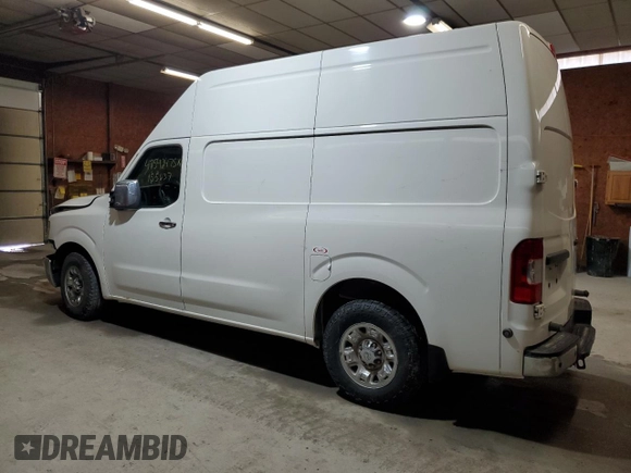 2017 Nissan NV SV with VIN 1N6AF0LY3HN810383, listed as a Copart auction lot 47542475 with 155,637 mi miles and Salvage Title. Bid and sale history available at carsss.com. Image 2.