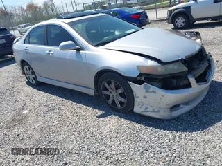 2004 Acura TSX with VIN JH4CL96884C000305, listed as a IAAI auction lot 41968691 with 1 mi miles. Bid and sale history available at carsss.com. Image 1.