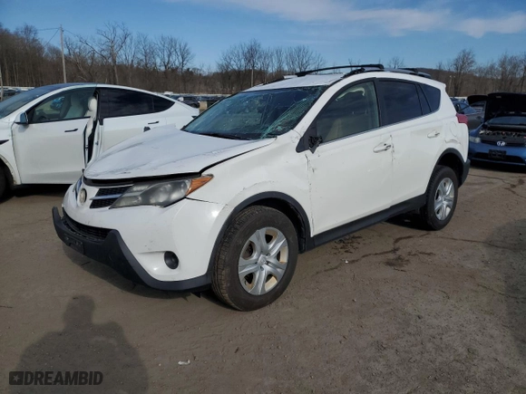2013 Toyota RAV4 LE with VIN JTMBFREV2DD039039, listed as a Copart auction lot 50205495 with 209,028 mi miles and Salvage Title. Bid and sale history available at carsss.com. Image 1.