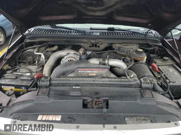 2004 Ford F-250 XL with VIN 1FTNW21P94EC61907, listed as a Copart auction lot 57840355 with 206,784 mi miles and Salvage title. Bid and sale history available at DreamBid. Image 11.