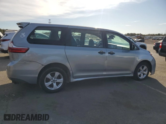2018 Toyota Sienna L with VIN 5TDZZ3DC9JS910733, listed as a Copart auction lot 87875975 with 113,125 mi miles and Clean Title. Bid and sale history available at DreamBid. Image 3.