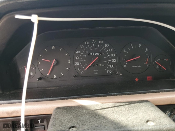 1994 Volvo 900 Action with VIN YV1JS8312R1167902, listed as a Copart auction lot 48956885 with 197,200 mi miles and Salvage Title. Bid and sale history available at carsss.com. Image 9.
