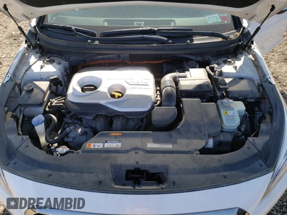 2017 Hyundai Sonata Hybrid SE with VIN KMHE24L18HA058161, listed as a Copart auction lot 52925333 with 37,935 mi miles. Bid and sale history available at carsss.com. Image 11.