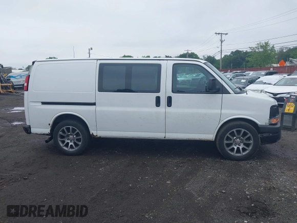 2013 Chevrolet Express Cargo with VIN 1GCSGAFX1D1162542, listed as a IAAI auction lot 42529901 with 310,164 mi miles and . Bid and sale history available at DreamBid. Image 13.