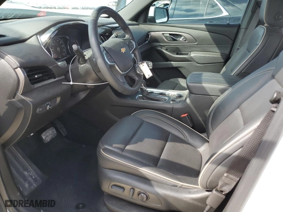 2023 Chevrolet Traverse Premier with VIN 1GNERKKW7PJ204895, listed as a Copart auction lot 45606125 with 17,476 mi miles and Salvage Title. Bid and sale history available at carsss.com. Image 7.