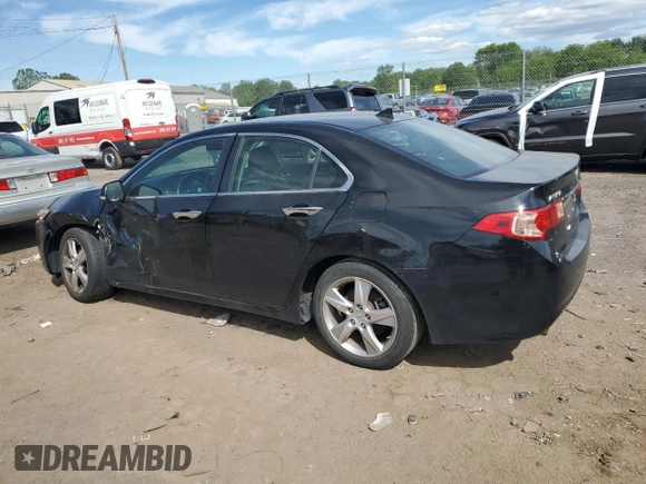 2011 Acura TSX with VIN JH4CU2F69BC015895, listed as a Copart auction lot 57551225 with 136,859 mi miles and Salvage title. Bid and sale history available at DreamBid. Image 2.