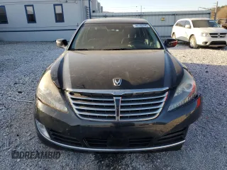2016 Hyundai Equus Ultimate with VIN KMHGH4JH2GU101008, listed as a Copart auction lot 48182445 with 110,423 mi miles and Salvage Title. Bid and sale history available at DreamBid. Image 5.