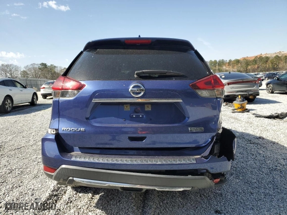 2020 Nissan Rogue SV with VIN KNMAT2MT7LP504875, listed as a Copart auction lot 48012205 with 87,189 mi miles and Clean Title. Bid and sale history available at carsss.com. Image 6.