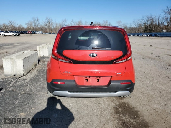 2020 Kia Soul X-Line with VIN KNDJ23AUXL7010936, listed as a Copart auction lot 79499203 with 55,335 mi miles and Salvage Title. Bid and sale history available at carsss.com. Image 6.