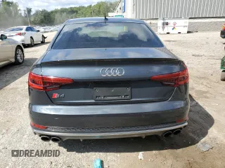 2018 Audi S4 Prestige with VIN WAUC4AF46JA001485, listed as a Copart auction lot 68178603 with 38,726 mi miles. Bid and sale history available at carsss.com. Image 6.