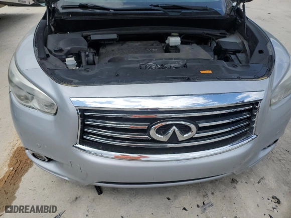 2013 Infiniti JX35 with VIN 5N1AL0MM0DC306592, listed as a Copart auction lot 51217095 with 159,369 mi miles and Salvage Title. Bid and sale history available at carsss.com. Image 12.